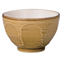 ケーアイ 茶碗 面取り飯碗 黄 498462 1個（直送品）