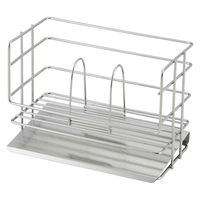 下村企販 スポンジラック 斜めトレー付 洗剤スポンジラック ミニ 498669 1個（直送品）