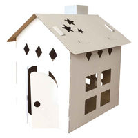 カーボーイ ダンボール 家 おえかきハウスN 498722 1個（直送品）