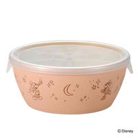 カノー 保存容器 500ml 抗菌保存容器 ディズニー ミッキー BPAフリー ピンク 499064 1個（直送品）
