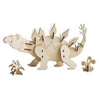 セトクラフト キーフック 天然木 色塗り 恐竜 組立て式 498944 1個（直送品）