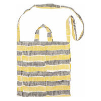 キシマ エコバッグ 2WAY 折り畳み 肩掛け 手持ち ボーダー 499102 1個（直送品）