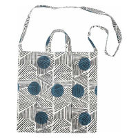 キシマ エコバッグ 2WAY 折り畳み 肩掛け 手持ち ドット 499103 1個（直送品）