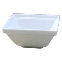 ネクスト ボウル フレーム スクエアボウル Mサイズ 11cm 白 499207 1個（直送品）