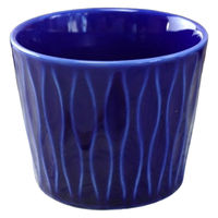 ネクスト コップ あやなみ 立涌ロックカップ 190ml ルリ 499190 1個（直送品）