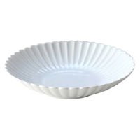 ネクスト 皿 菊花和膳 大皿 21cm 白 499220 1個（直送品）