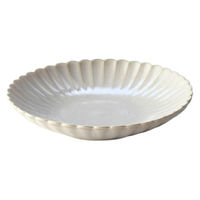 ネクスト 皿 菊花和膳 中皿 18cm 白うのふ 499219 1個（直送品）