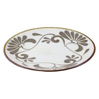 ネクスト 皿 琉球デイゴ 6寸 中皿 20cm ブラウン 499244 1個（直送品）