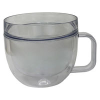 小久保工業所 マグカップ 420ml Polka マグ クリア 531023 1個（直送品）