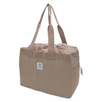 ティーライフ エコバッグ ヘンリースタジオ ショッピングバッグ レジカゴ対応 ベージュ 532057 1個（直送品）