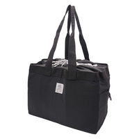 ティーライフ エコバッグ ヘンリースタジオ ショッピングバッグ レジカゴ対応 ブラック 532059 1個（直送品）