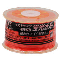 斎藤撚糸 蛍光水糸(太)オレンジ 270m巻 mizuito-y9 1巻（直送品）