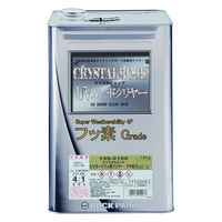 ロックペイント　クリスタルロック　ＵＶガードフッ素クリヤー　12kg（主剤）ツヤ有り　159-2150-01　１個（直送品）