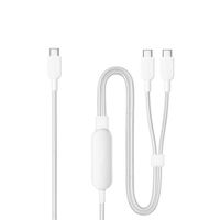 Anker  USB-C&USB-C ケーブル(2-in-1 140W)1.2m ホワイト A8895021（直送品）