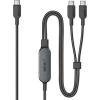Anker  USB-C&USB-C ケーブル(2-in-1 140W)1.8m ブラック A8895N12（直送品）