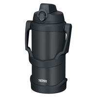 真空断熱スポーツジャグ2Ｌ ブラック FJQ-2001 BK-J 1個 魔法瓶 水筒 スポーツ飲料OK 保冷 ワンタッチ サーモス