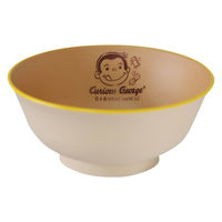 カノー 丼鉢 おさるのジョージ CG 塗どんぶり アイボリー 495518 1個（直送品）