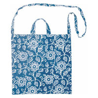 キシマ エコバッグ 2WAY 折り畳み 肩掛け 手持ち フラワー1 499098 1個（直送品）