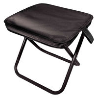 ハック 折りたたみ椅子 簡単!折りたたみポケットチェア ブラック 532468 1個（直送品）