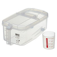 スケーター 米櫃 2.5kg 冷蔵庫用 米びつ 横型 スヌーピー 498418 1個（直送品）