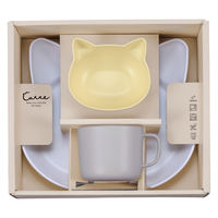 カノー 食器 ギフトセット catte Giftbox ランチプレート ボウル マグ 日本製 BPAフリー 483012 1個（直送品）