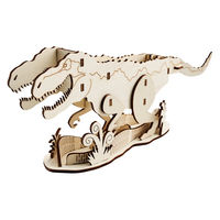 セトクラフト ペンスタンド 天然木 色塗り 恐竜 組立て式 ティラノサウルス 498941 1個（直送品）