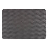 ルークラン ランチョンマット アプリクス イントレチャート ダークグレー 494734 1個（直送品）