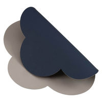 ルークラン ランチョンマット アプリクス クラウド ブルー×ライトグレー 494747 1個（直送品）