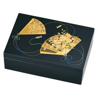 ミタニ アクセサリーケース アクセサリーBOX 天上の舞 山中塗 和風 小物入れ 496660 1個（直送品）