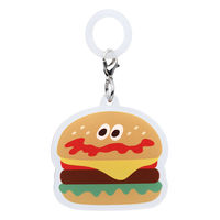 スケーター アンブレラマーカー 傘チャーム 傘 目印 バーガー 481966 1個（直送品）