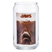 サンアート グラス 360ml 缶型グラス ジョーズ 496513 1個（直送品）