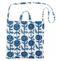 キシマ エコバッグ 2WAY 折り畳み 肩掛け 手持ち フラワー2 499099 1個（直送品）