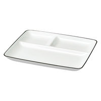 ミタニ ランチプレート ミールプレート ナチュール ホワイト 撥水加工 497608 1個（直送品）