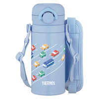 真空断熱キッズケータイマグ ライトブルー 350ml JPF-350 LB 1個 保温・保冷 水筒 スポーツ飲料可 サーモス
