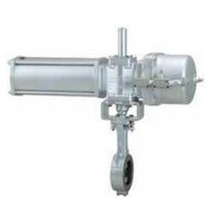 キッツ 空圧 《BS型/単作動・バタフライ》ステンレス鋼製UHBシリーズ(BSー10UHB) BS10UHB 65A 1個（直送品）