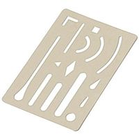 ドラパス 字消板(A) 17-032 1セット(13枚)（直送品）