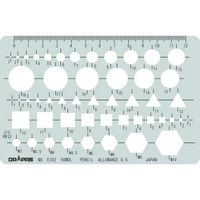 ドラパス テンプレートボルトナット 31-302 E-302 1セット(3枚)（直送品）