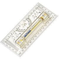 ドラパス 多機能スケール 15cm 42-591 1セット(2個)（直送品）