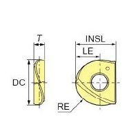 MOLDINO ZPFG06NーSH:TH303 カッタ用インサート 160901 1セット(2ケ)（直送品）