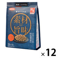 デビフ クローバースタイル 素材の旨味 半生タイプ シニア犬用 鶏肉 国産 200g（50g×4袋）12袋 デビフペット ドッグフード