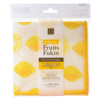 クラシック フルーツふきん レモン 約30×30cm 1枚 小久保工業所