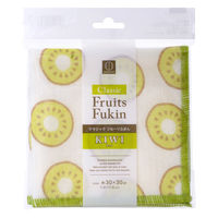 クラシック フルーツふきん キウイ 約30×30cm 1枚 小久保工業所