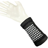 エバナース 手首サポーター 2枚入り ブラック HOR-610018 1S(2枚)（直送品）