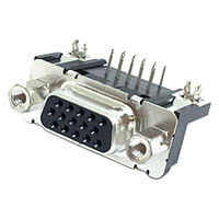 日本航空電子工業 レセプタクル(高密度 アングルスルーホールタイプ 基板実装用) D02-M15SAG-23L9E 1個（直送品）