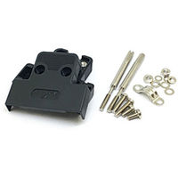 日本航空電子工業 ジャンクションシェル ストレートクランプ プラスチック製分割型 DA-C8-J10-B5-1R 1個（直送品）