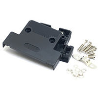 日本航空電子工業 ジャンクションシェル ストレートクランプ プラスチック製分割型 DB-C8-J10-B2-1R 1個（直送品）