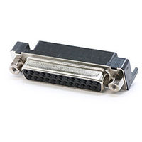 日本航空電子工業 基板側コネクタ ライトアングル ソケット DBLC-J25SAF-10L9E 1個（直送品）