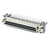 日本航空電子工業 基板側コネクタ ライトアングル ソケット DCLC-J37SAF-10L6E 1個（直送品）