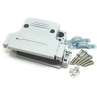 日本航空電子工業 アクセサリ ジャンクションシェル プラスチック製分割型ストレートクランプ DD-C1-J17-S6R 1個（直送品）