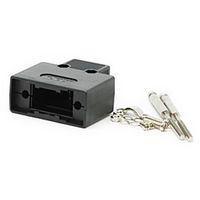 日本航空電子工業 ジャンクションシェル ストレートクランプ プラスチック製分割型 DE-C8-J9-B4-1R 1個（直送品）